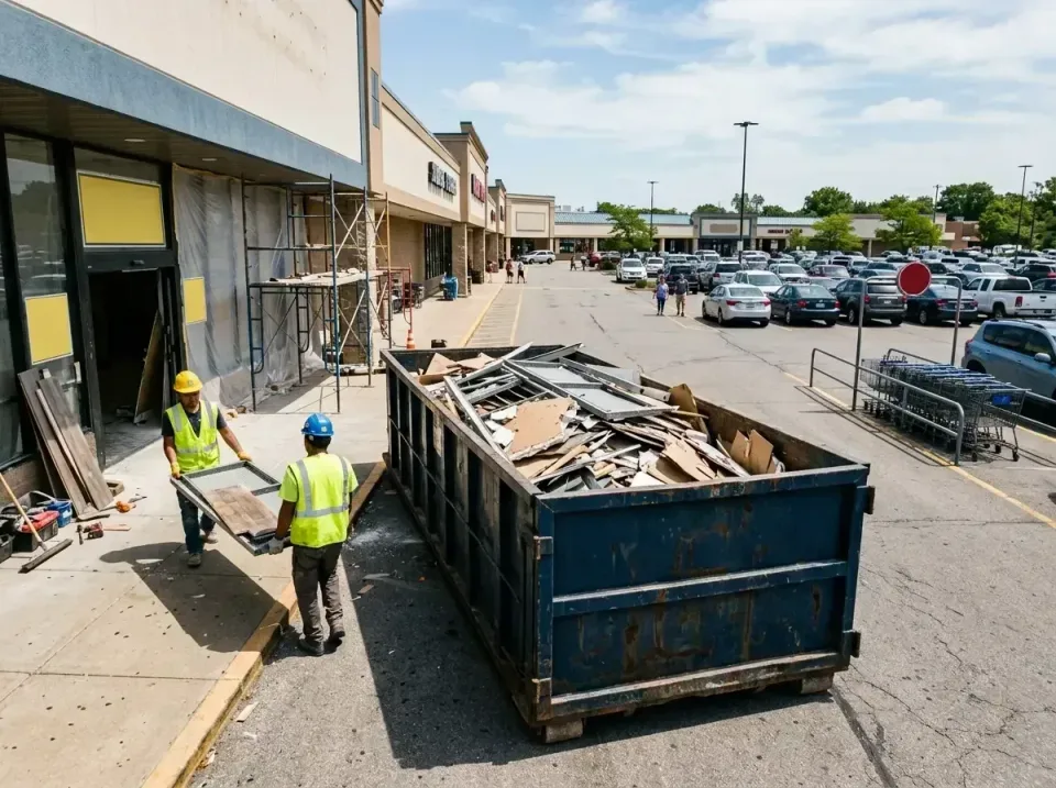 retail-store-renovation-debris-003 — frequently asked questions, Roll-off Dumpster Rentals in Bethel Manor, VA